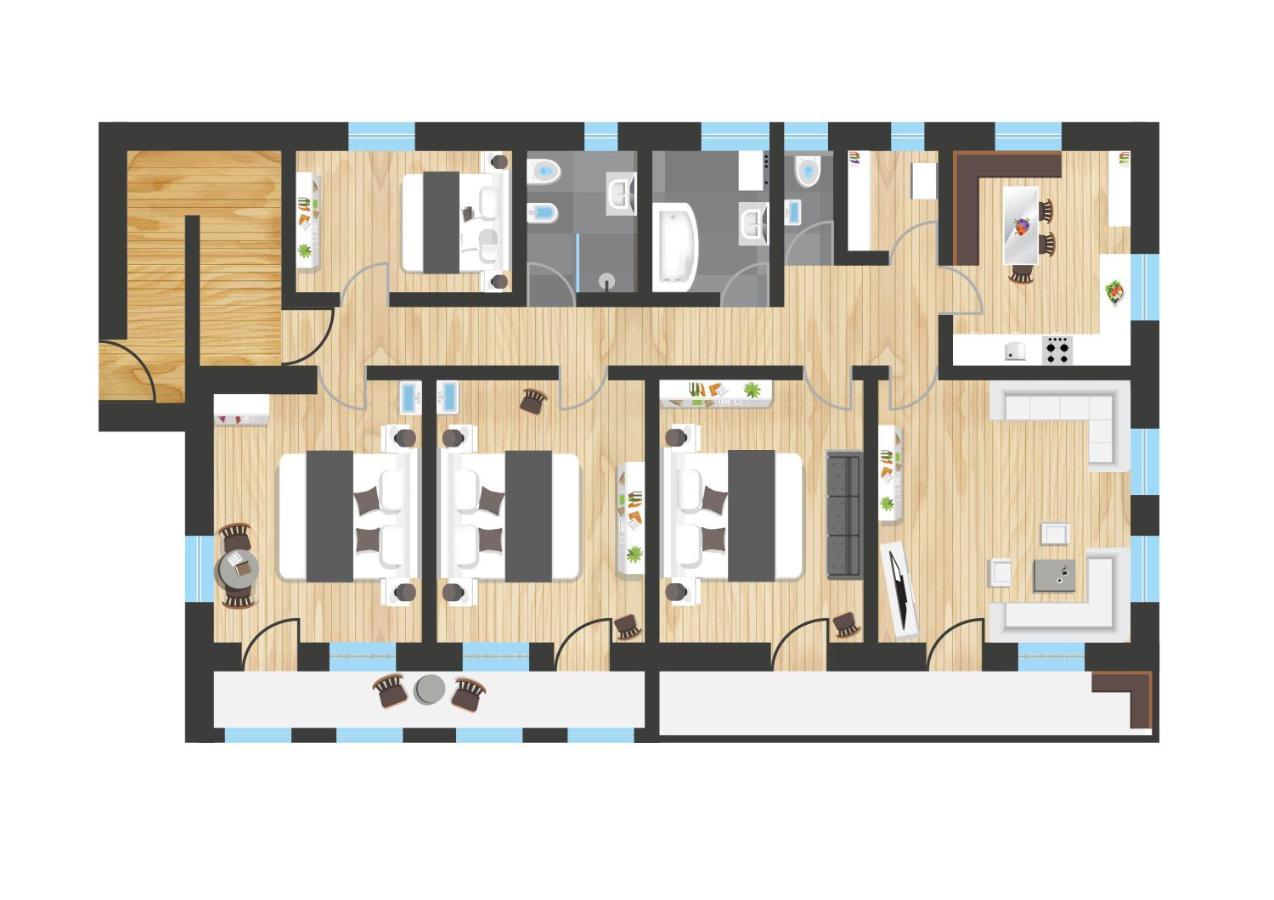 Landhaus Troester ออฟเตอร์ชวัง ภายนอก รูปภาพ